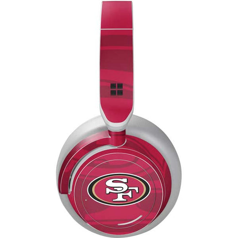 NFL San Francisco 49ers Double Vision Surface Headphones Skin